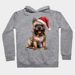 Christmas Cairn Terrier Hoodie